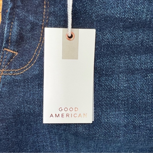 NWT Good American Good Waist Chewed Pocket Jeans 2/26 - Picture 4 of 12